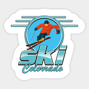 ski Colorado logo Sticker